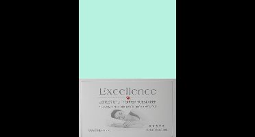 Excellence Jersey Split Topper Hoeslaken - Litsjumeaux - 180x200/210 cm - Mint Green