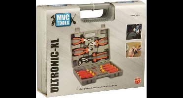 Gereedschapskoffer - schroevendraaiers en tangen - 12-delig