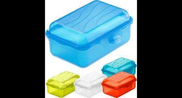 Rotho lunchbox FUN 0,4 l (12 x 9 x 6 cm) transparant 400 ml