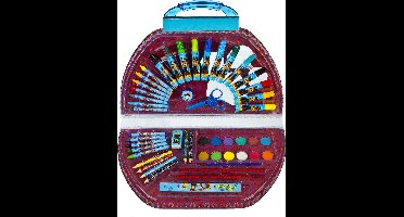 Paw Parol – Kleurkoffer – 51-delig – 38x21cm.