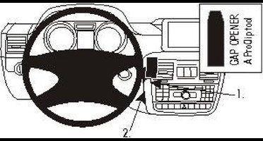 Brodit ProClip houder geschikt voor Mercedes Benz G-Klasse 2013-2018