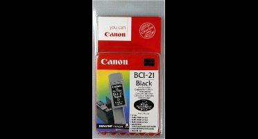 Canon BCI-21BK - Inktcartridge / Zwart