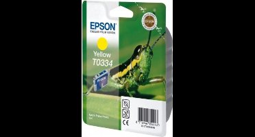 Epson T0334 - Inktcartridge / Geel