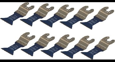 SMART Blades Bi-metaal Multitool Zaagblad - Hout/Non-ferro/Schroeven/Spijkers/Plastic - 44x51mm - 10 stuks