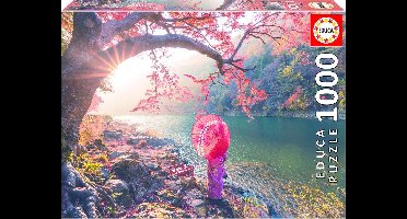 Educa puzzel Zonsopgang Katsura Rivier Japan 1000 stukjes.
