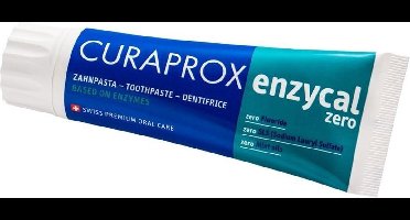 Curaprox Enzycal Zero Tandpasta - Tandpasta - 75 ml - Uniek recept