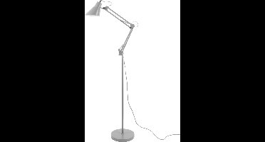Leitmotiv Vloerlamp Fit 165 X 52 X 28 Cm E27 Ijzer 25w Grijs