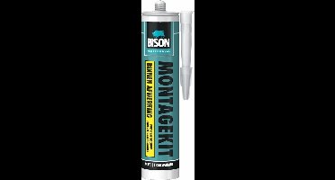 Bison professional binnen afwerking montagekit wit - 310 gram