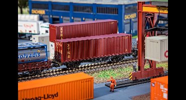 Faller - 40' High-Cube Container XTRA - modelbouwsets, hobbybouwspeelgoed voor kinderen, modelverf en accessoires