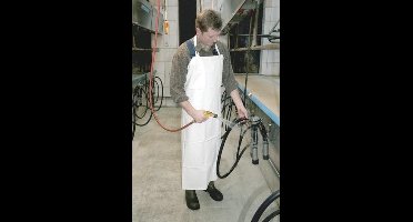 Melkschort 80x120cm, WIT