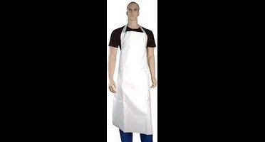 Melkschort wit 140x75cm