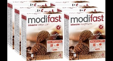 Modifast Intensive - Lunchrepen - Chocolade - 6 x 372 gr