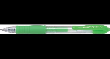 Pilot G-2 – Neon Groene Gel Ink Rollerball pen – Medium Tip