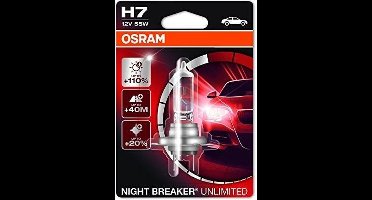 Osram Night Breaker Unlimited H7 Blister 1 Lamp