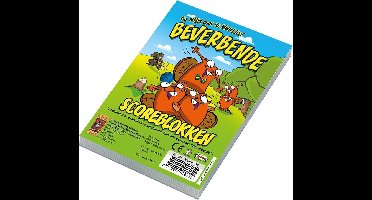 999 Games - Scoreblokken - Beverbende - drie stuks - Kaartspel