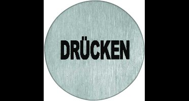 Artitec pictogram RVS 75MM drucken