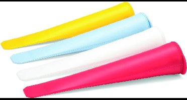 Set siliconen ijsvormpjes 4 dlg.