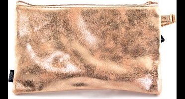 Lady Like - Etui/Clutch - 22 x 12.5 cm - PU - Koperkleurig - K-591919017