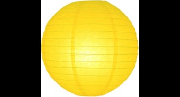 5 x Lampion geel 25 cm