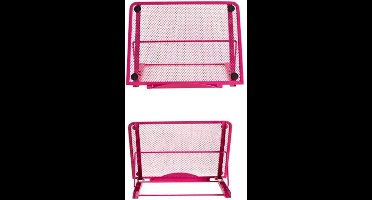 Universele Standaard voor Laptops, Tablets, (kook)Boeken en Diamond Painting Lightpad - Verstelbaar in Hoogte - Roze - Idiaal voor Thuiswerkers