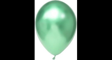 Haza Original Ballonnen 30 Cm 100 Stuks Mintgroen/chroom