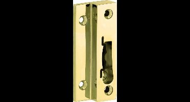 Artitec Wallebroek Sluitplaat tbv raamsluiting SKG Rechts messing ongelakt