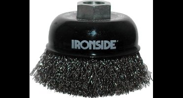 Ironside Komborstel staaldraad gegolfd M14 diameter 100mm