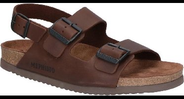 Donkerbruine Sandalen Mephisto Nardo Heren 41
