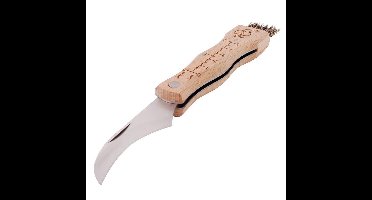 Paddenstoelmes met borstel