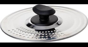 Afgietdeksel 27cm Rvs