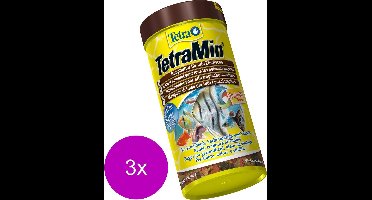 Tetra Tetramin Bio Active Vlokken - Vissenvoer - 3 x 250 ml