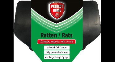 Protect Home Voerdoos Ratten Plastic - Ongediertebestrijding - 1 stuk