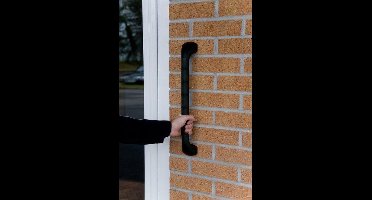Comforthulpmiddelen Wandbeugel Prima in de kleur zwart voor buiten