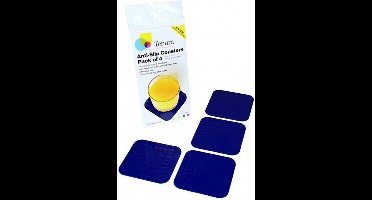 Anti-slip onderzetters - blauw