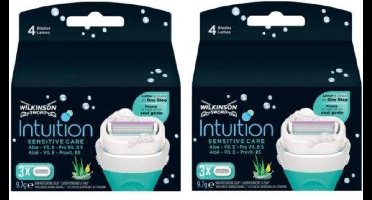 Wilkinson Intuition Naturals Sensitive Care Scheermesjes - Duopak