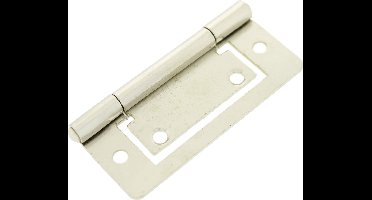 DX Louvredeurscharnier Lds750 75x35 Vernikkeld