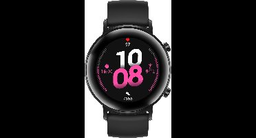 Huawei Watch GT 2 - Smartwatch - 42 mm - Zwart - Fluoroelastomer strap