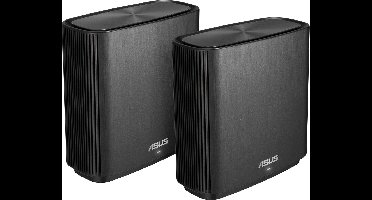 ASUS ZenWifi CT8 - Draadloze Router - AiMesh - Mesh Wifi - AC - Zwart - 2-pack
