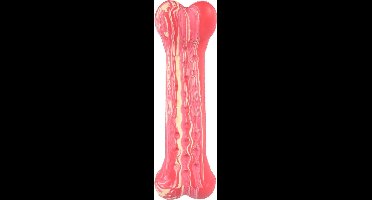 Hondenspeelgoed Saveo gebogen been - Roze - 10.5 x 3.5 x 2.5 cm