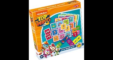 Tactic Top Wing 3-in-1 Spellenverzameling – Kaartspel – Lotto – Domino – Memo – Kinderspel vanaf 4 jaar