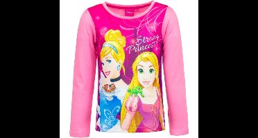 Disney Princess t-shirt - longsleeve - roze - maat 98/104