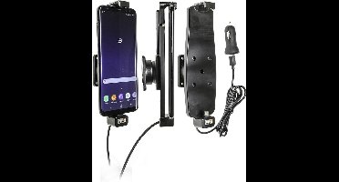 Brodit verstelbare houder-lader Samsung Galaxy S8+/S9+/S10+ met USB sig.plug 12/24V