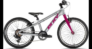 Puky LS-Pro 20-7 Alu 20" Kinderen, silver/berry Wielmaat 20"