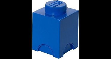 Lego - Opbergbox Brick 1 Vierkant - Polypropyleen - Blauw