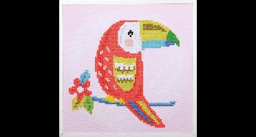 Vervaco - Diamond painting kit - Toekan - PN-0179852 - - Borduurpakket volwassenen - Borduurpakket kind
