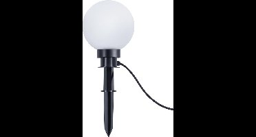 REALITY BOLO - Grondspie - Zwart - excl. 1x E27 23W - Buitenverlichting - IP44