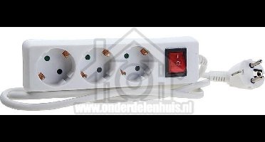 stekker omlijsting BAT 3fach 1,4m zwart