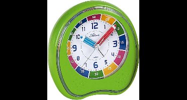 Kinderwekker groen met leerfunctie