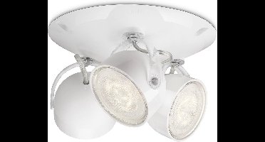 Philips myLiving Dyna - Plafondlamp - 3 Spots - LED - Wit