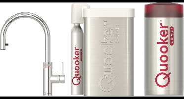 Quooker Flex Kokendwaterkraan - COMBI boiler - CUBE reservoir - Chroom - 5-in-1